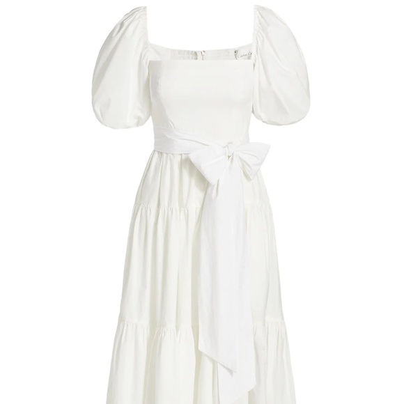 Cara Cara Sydney Puff-Sleeve Belted Dress - Picture 2 of 7